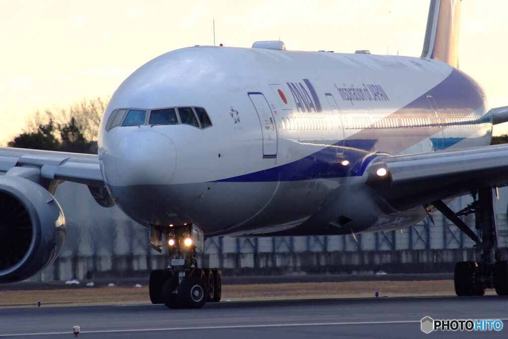 Sunday in FebruaryⅡ☆Boeing777-200