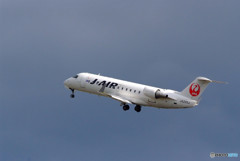 秋空へBombardier CRJ-200 