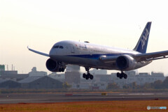 12月の空から✈Boeing787