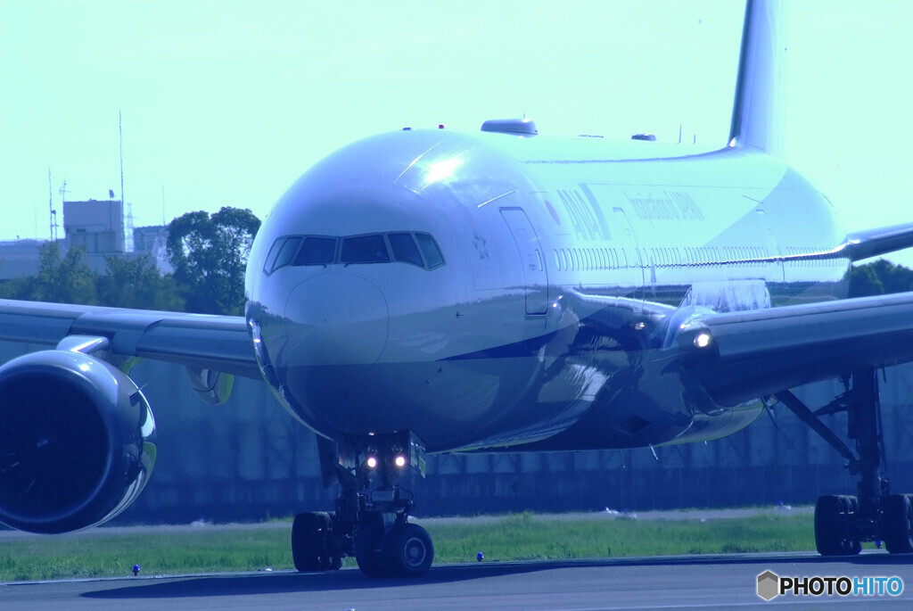蒼の世界へ✈Boeing777-200