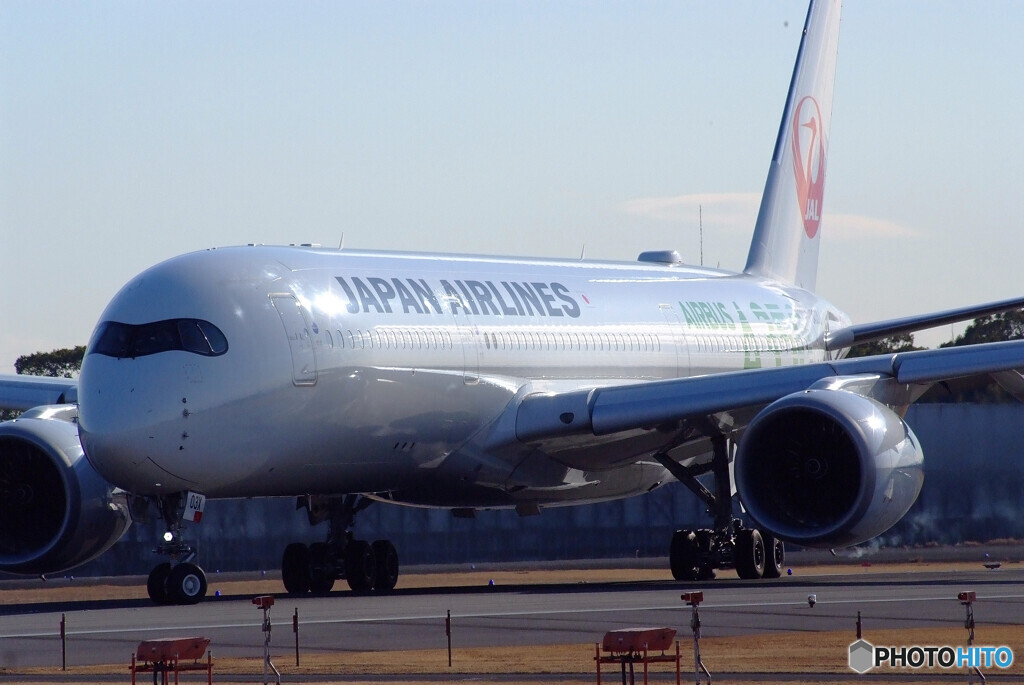 伊丹の空へ✈JA03XJ