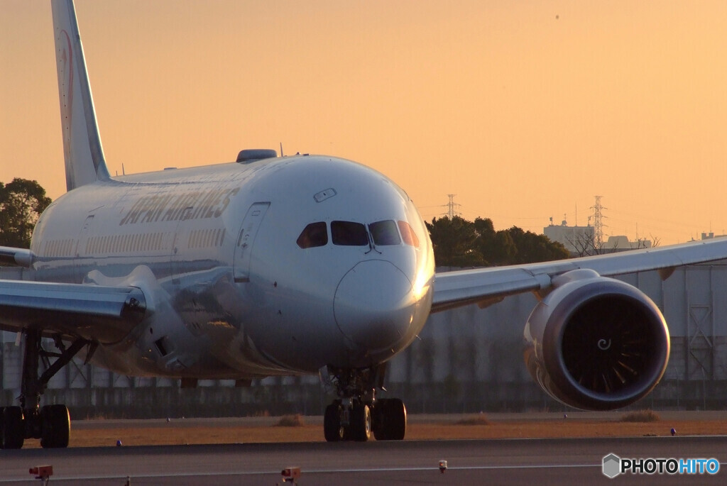 Morning of the 13th✈Dreamliner 