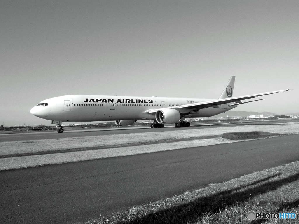 白の世界へ・JA751J