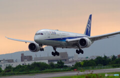 彩月の朝✈Boeing787-9