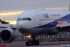 JAPANの朝Ⅲ✈Boeing777-200