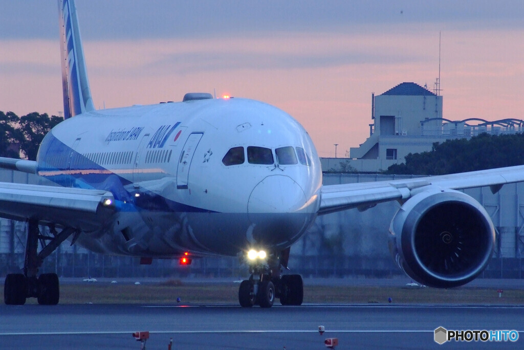 俺の朝✈Boeing787-8