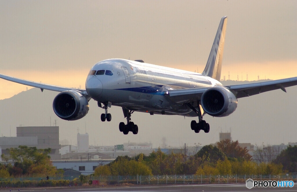 December morningⅡ✈Boeing 787-8