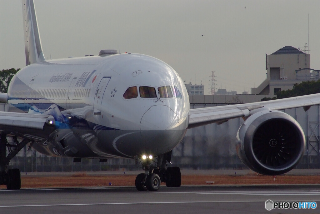 December morningⅦ✈Boeing787-8