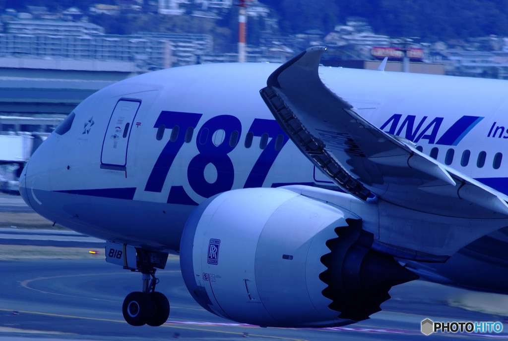 蒼の787・Take Off