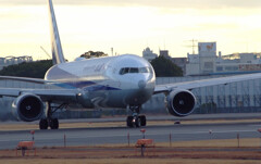 SKYLANDの朝✈Boeing767-300
