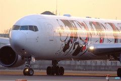 Mickey Mouse in the holy night