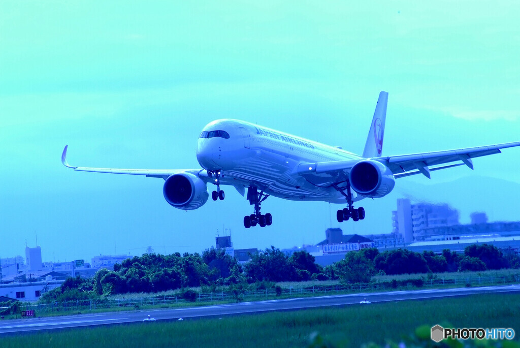 蒼の空から✈AirBus350-900