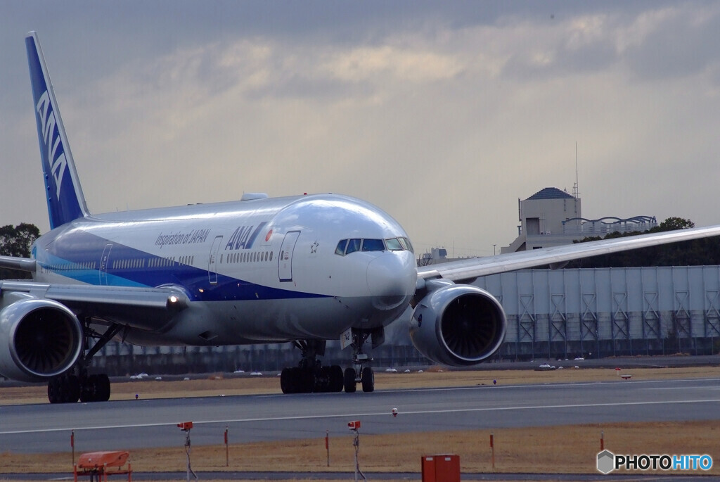 Sunday in FebruaryⅤ☆Boeing777-200