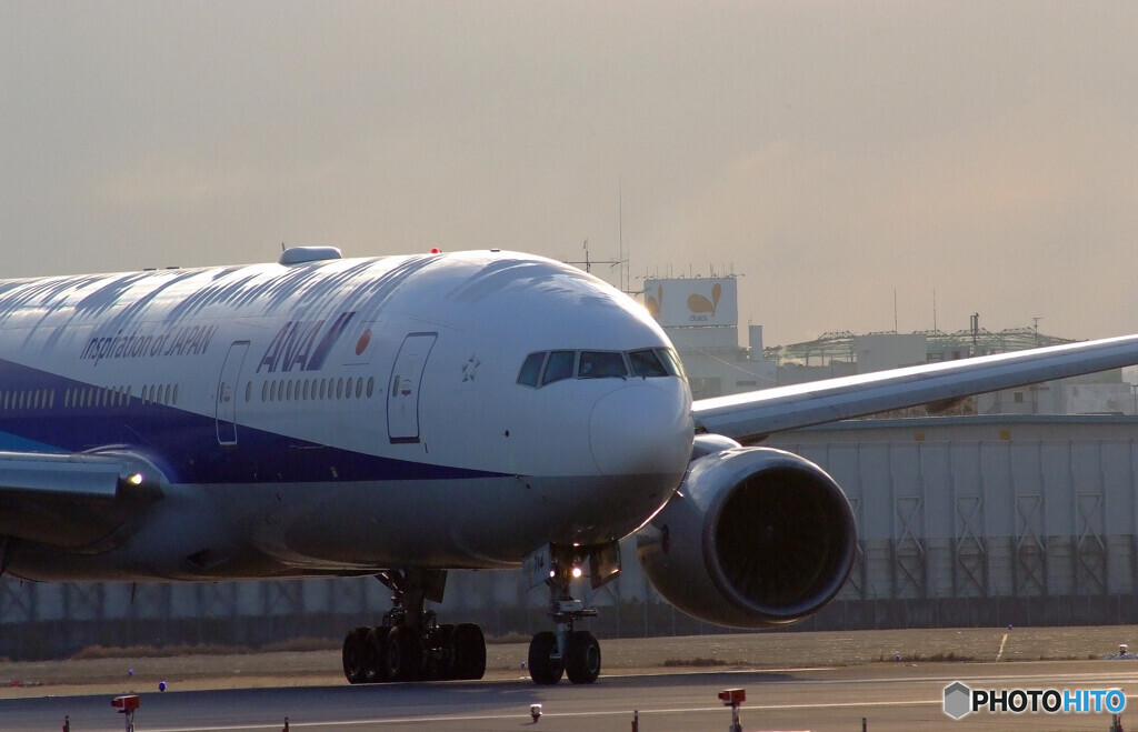 Sunday in FebruaryⅦ☆ANA Boeing777-200