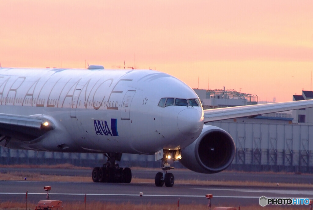 HARADAの朝✈JA711A