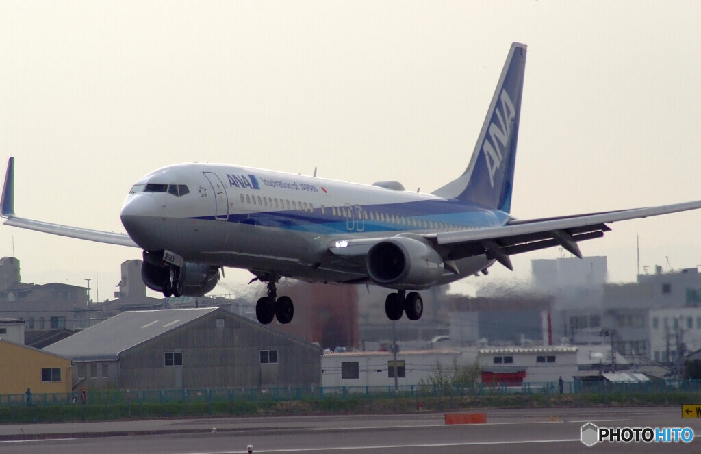 ITMの朝✈Boeing737-800