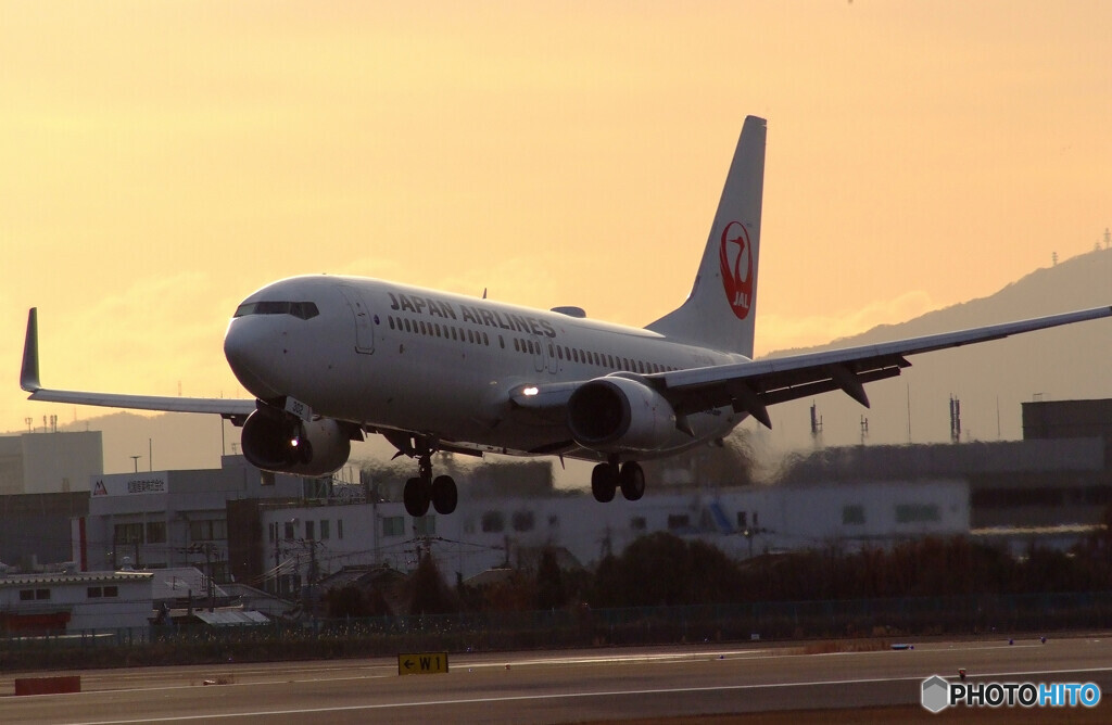 弥生の朝✈Boeing737-800