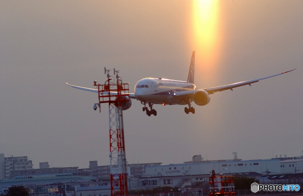 Rising sun✈HARADAの朝