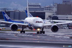 雨のAirport・787