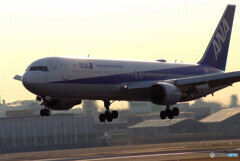 HARADAの朝Ⅴ✈ANA Boeing767