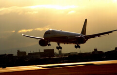 Beautiful Sunrise★Boeing787-9