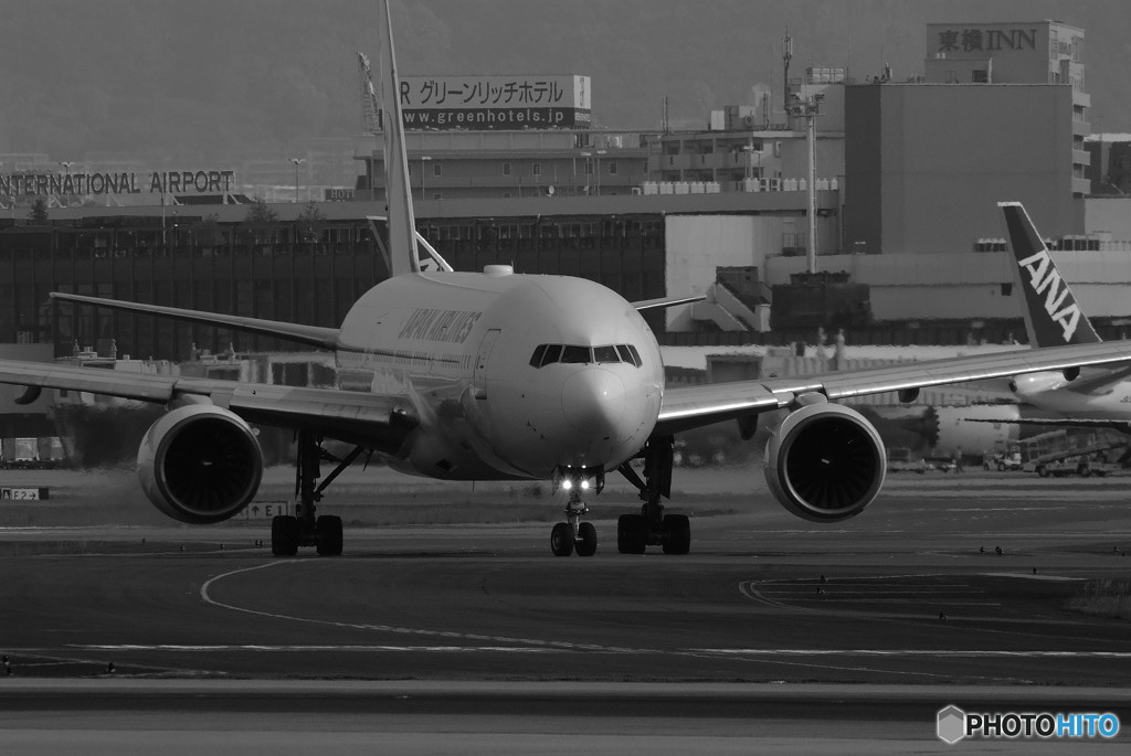 旅たちの朝・JAL