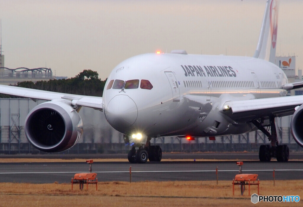 旅立ちの朝・787Dreamliner