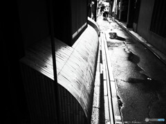 雨の先斗町☂彩