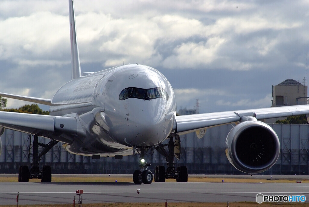 March morningⅩ✈Airbus A350-900