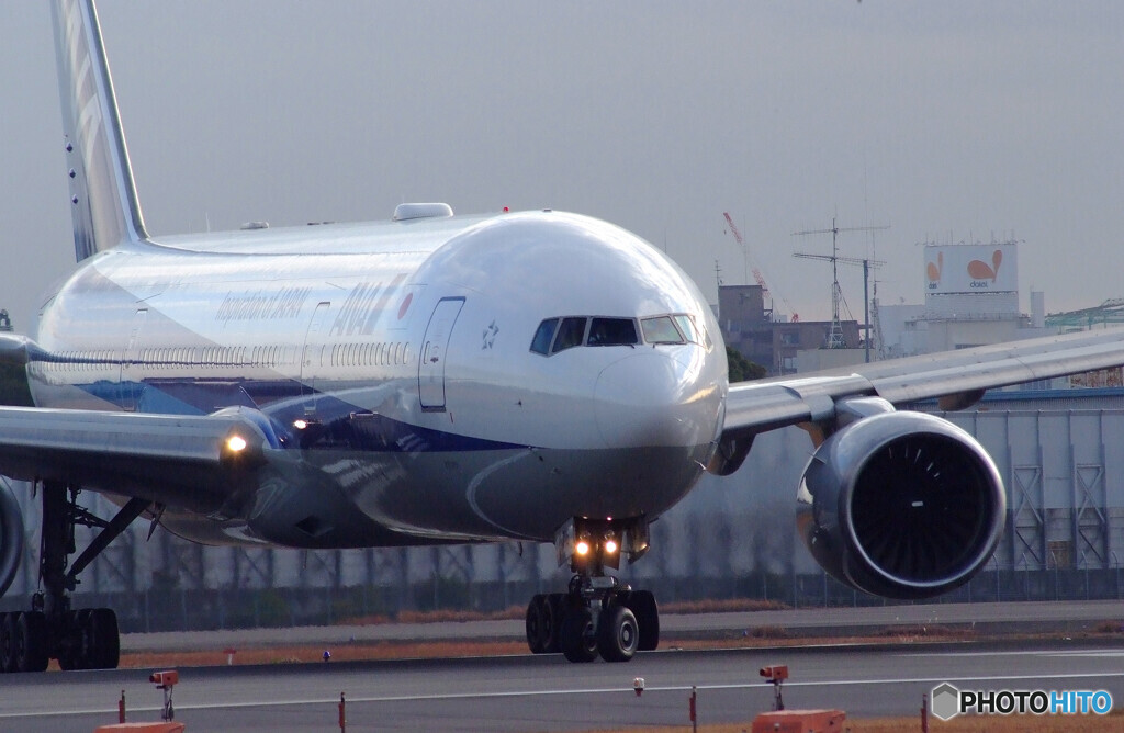 December morningⅨ✈Boeing777-200