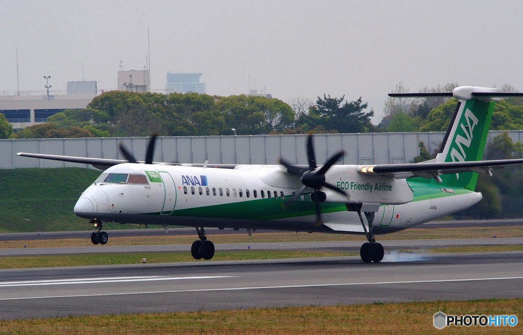 春霞・Bombardier DHC-8 Dash 8