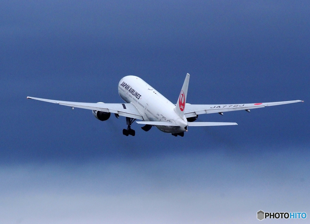 蒼い空・Boeing 777