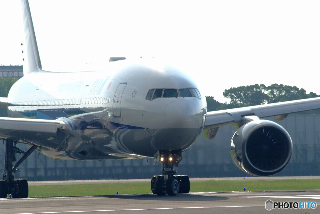July morning✈Boeing777-200