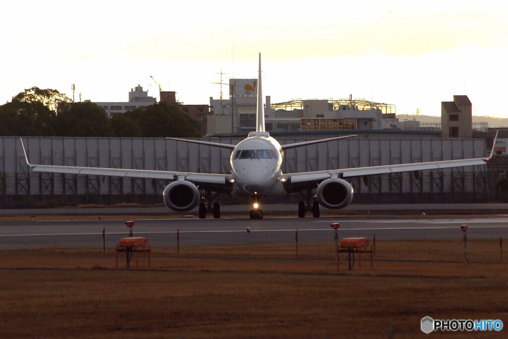 SKYLANDの朝Ⅳ✈E190