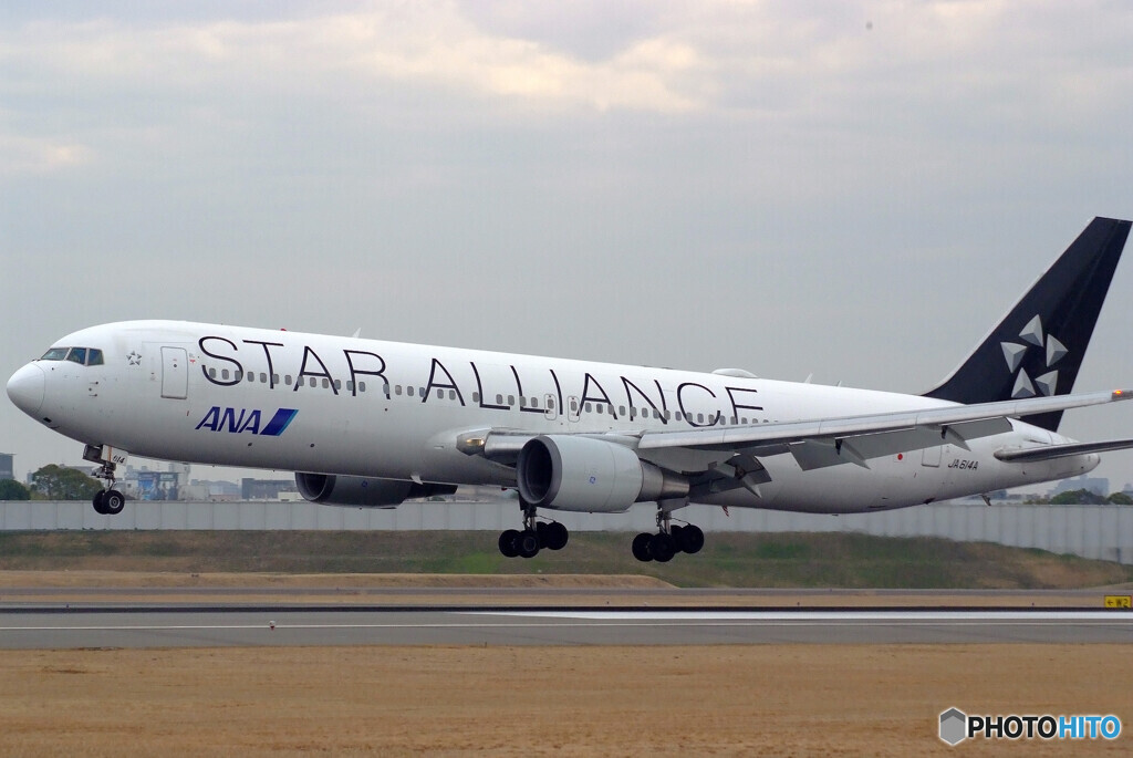 ITMの空✈Boeing767-200