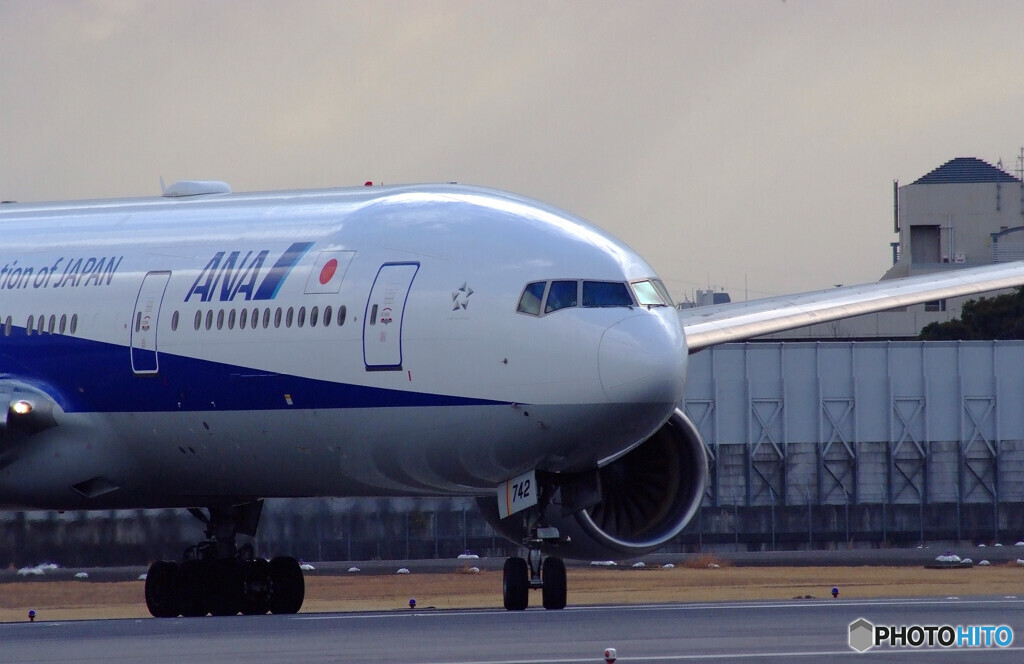 Sunday in FebruaryⅨ☆ANA Boeing777-200
