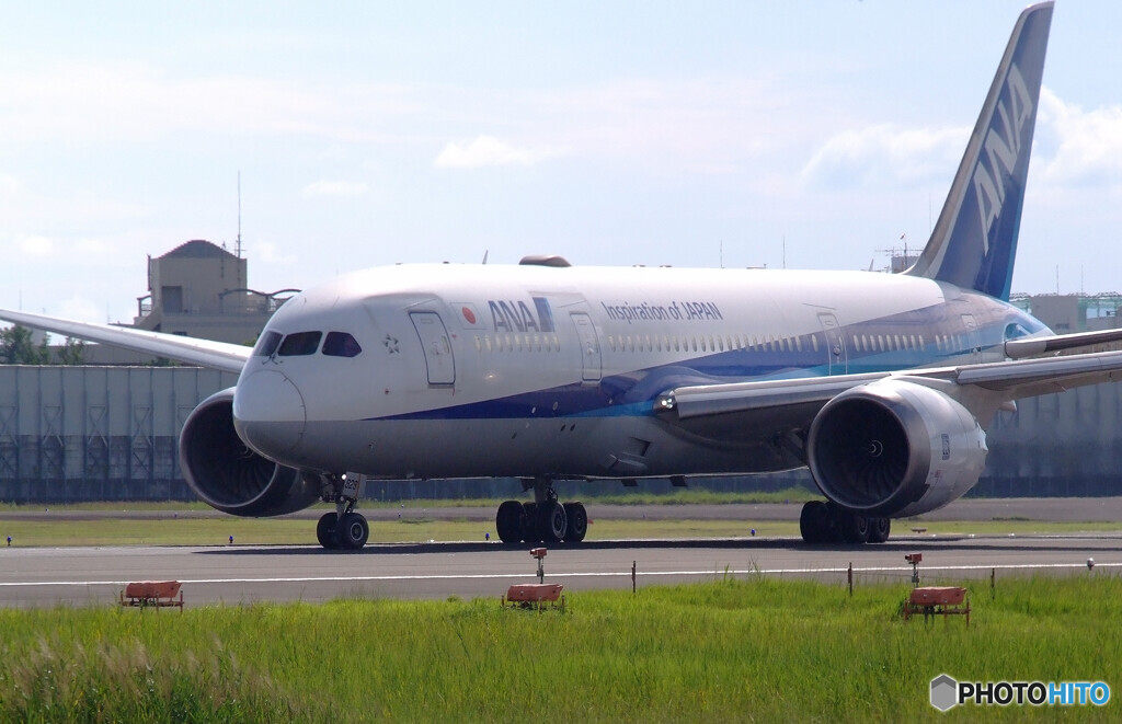 いい日旅立ち秋✈787-8 Dreamliner