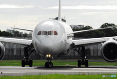 August morning✈Boeing 787-8