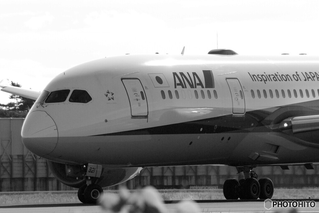 B/Wの世界からⅣ✈JA821A