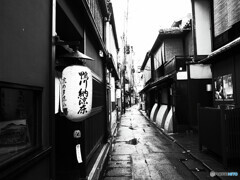 雨の京都☂先斗町