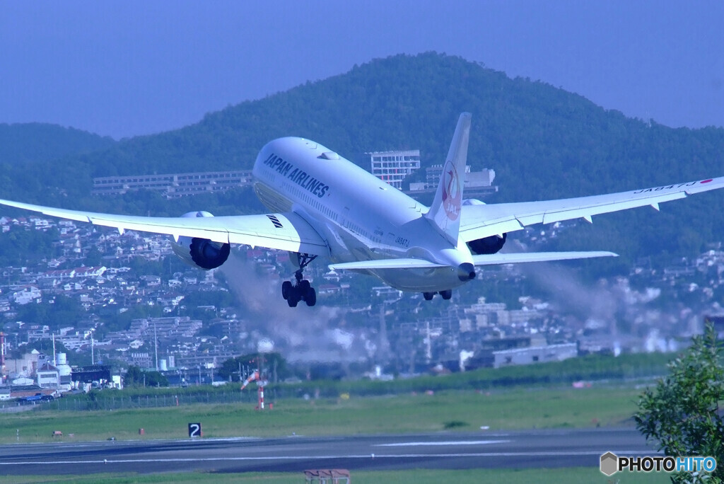 彩月の空へ✈787-8