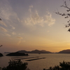 瀬戸内海の夕日