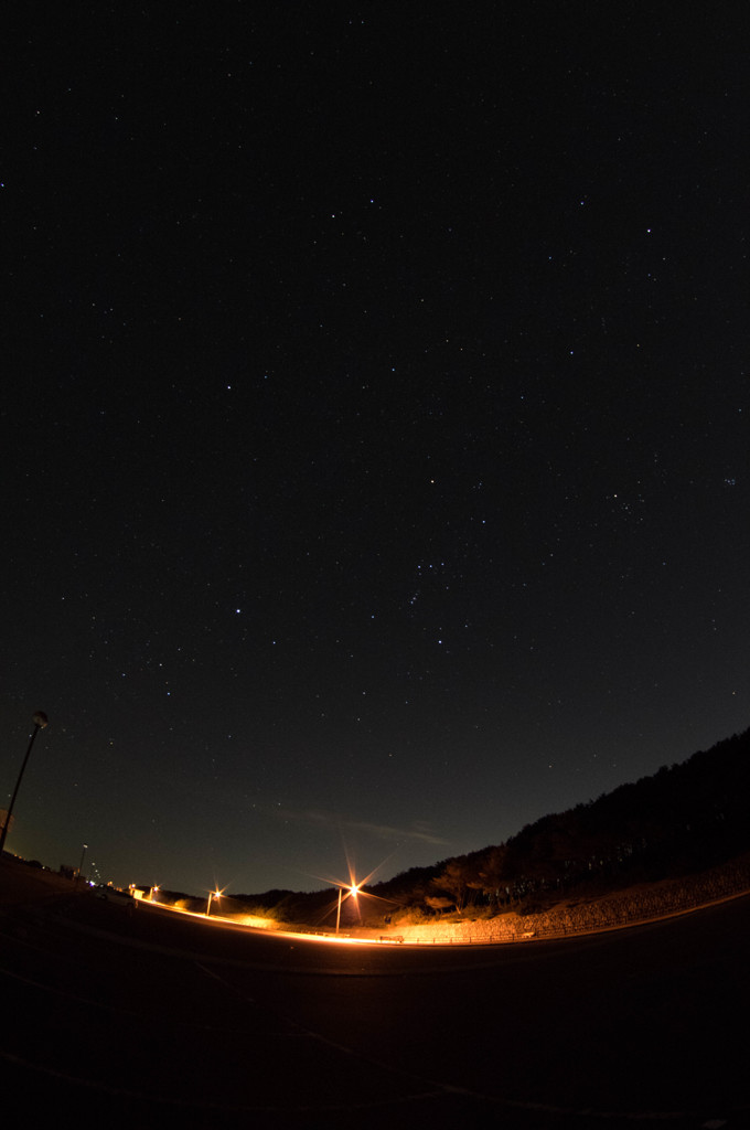 冬の夜空