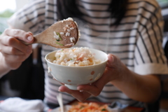 桜海老の釜飯