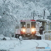 雪の樽見鉄道③