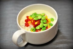 colorful cream stew