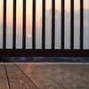 日の入り１０分前の夕陽