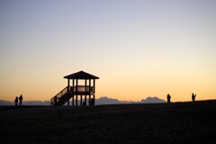 それぞれの夕暮れ-1