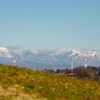 里山から見た赤城山