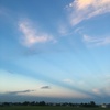 夏 18時の空